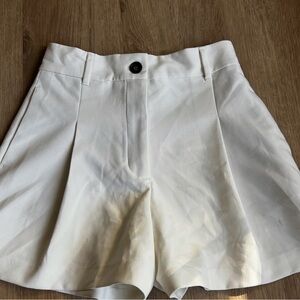 Classic White Women's Shorts